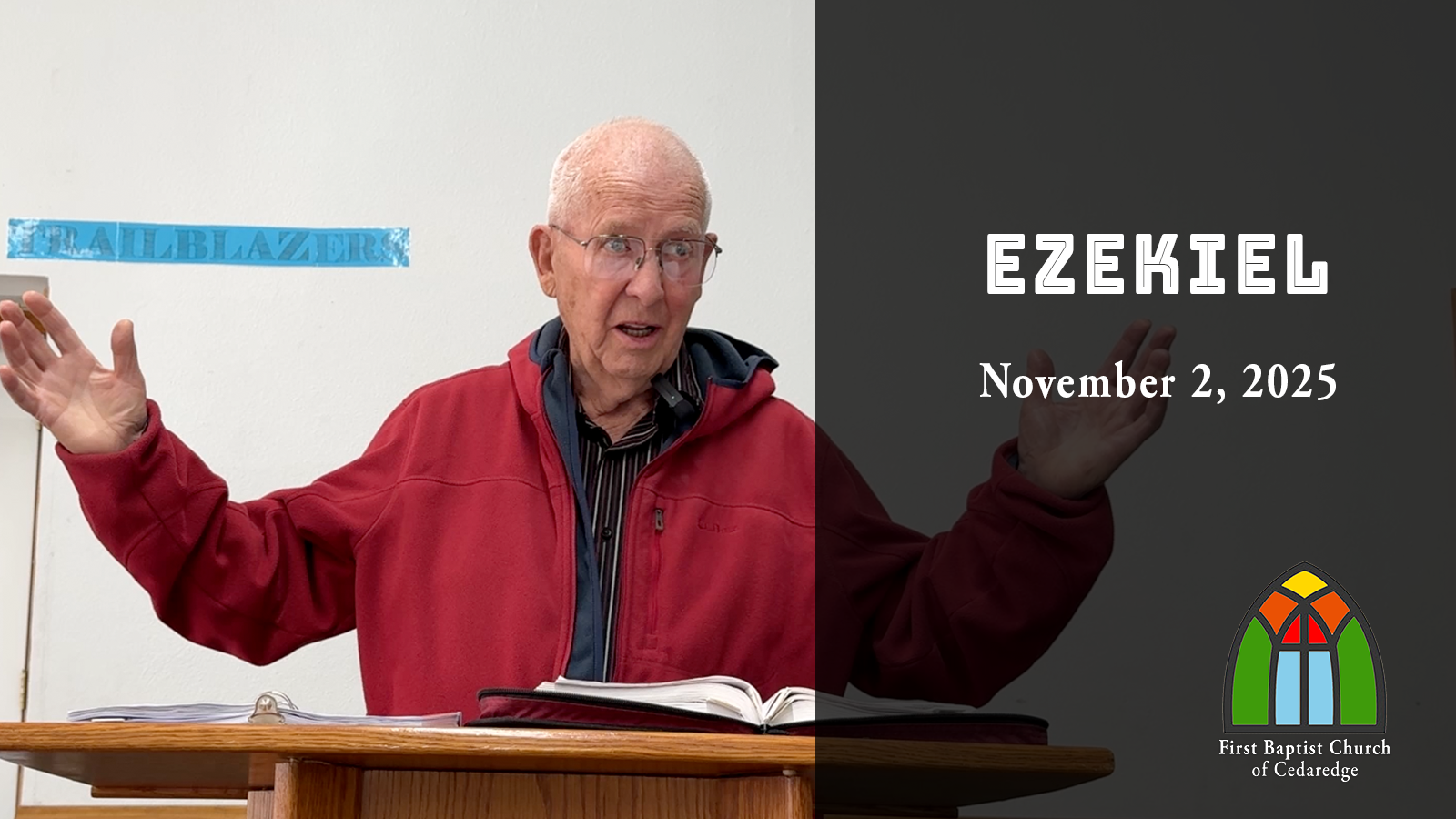 Ezekiel — Nov. 2, 2025