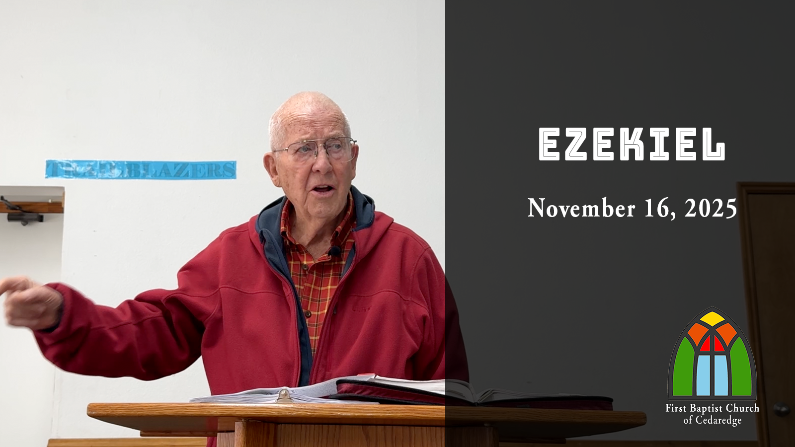 Ezekiel — Nov. 16, 2025
