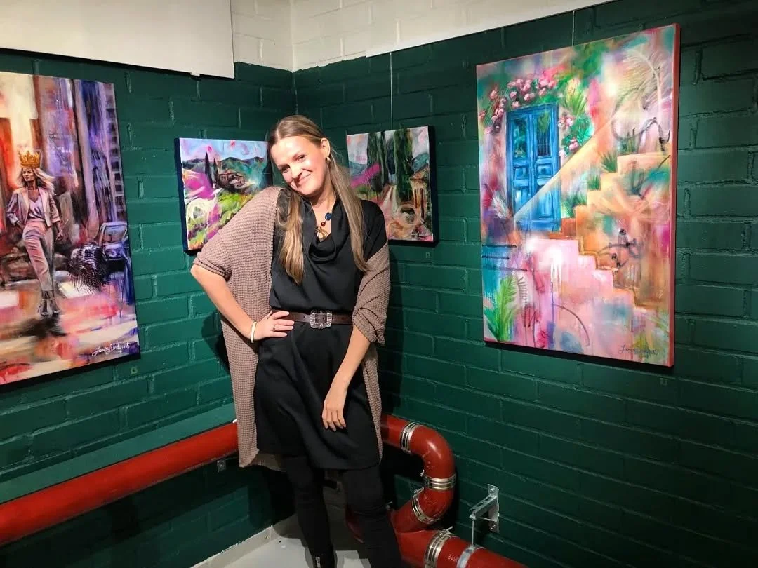 First of the pictures from my Exhibition 'Called for Greater'! 
Feeling thankful &amp; excited about all this.
First official gallery exhibition for me! -but not last 😊
Was joined by many new faces that I had the honor to get to know✨️ Thank you for