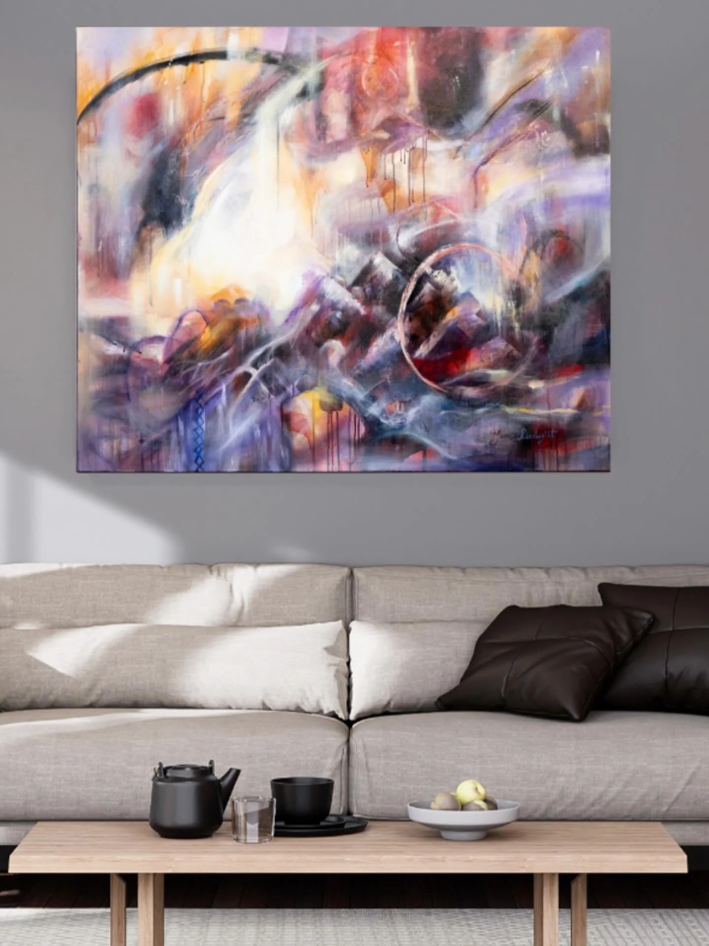 &rsquo;Over the Mountains&rsquo; Mixed Media &amp; Oils. 2025.
My biggest piece. So far. I went over the mountains with this!
This is about overcoming the obstacles we have in life. Winning the things that try to stop and hindrance us.
We can do it w