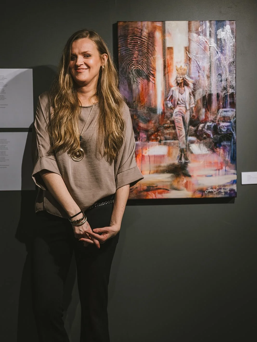 Here I am with my paintings couple months ago in Heritage Art Gallery, Helsinki.
It was great to be part of the group exhibition of Christian Art Society @kristillinentaideseura . I feel that some kind of milestone in artpreneurship/art journey was r
