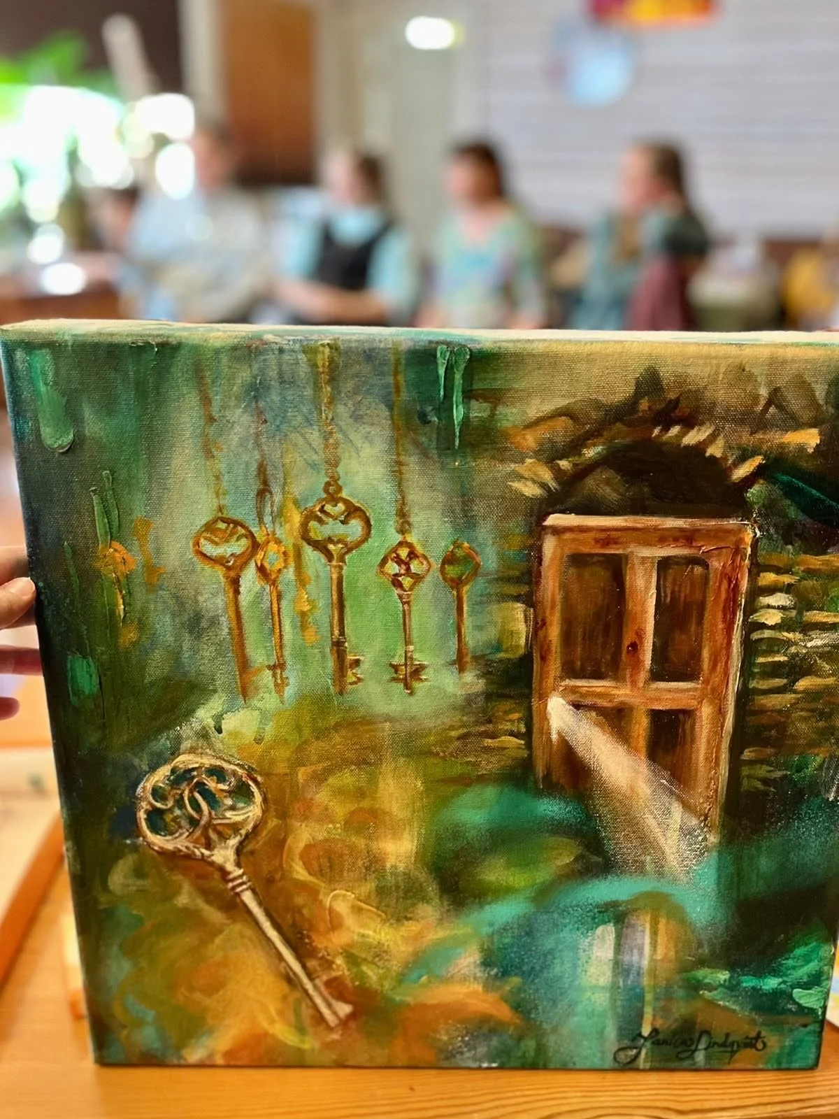 About the Inspire workshop!/
Inspire -maalausty&ouml;paja korkkasi syksyn Inspire Luovuusty&ouml;pajat k&auml;yntiin Pohjois-Savossa! Niin siunattu viikonloppu! En suotta hehkuta ✨🍁
Sen tunsi miten jotain naksahti paikalleen. T&auml;ss&auml; oli sit