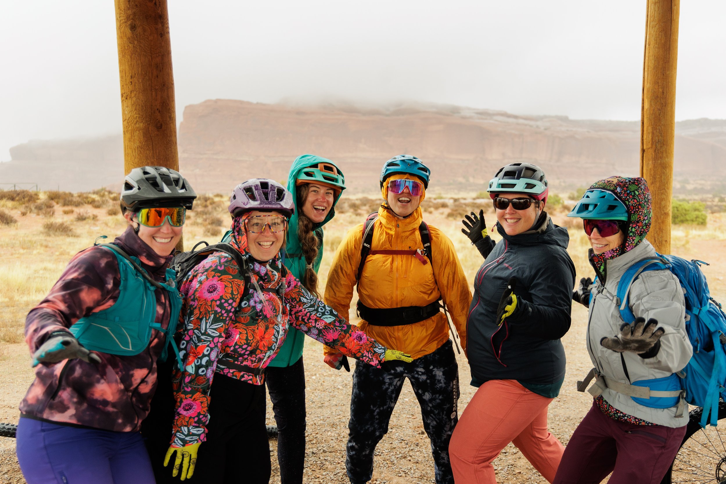 SHREDLY Retreat Group in Moab