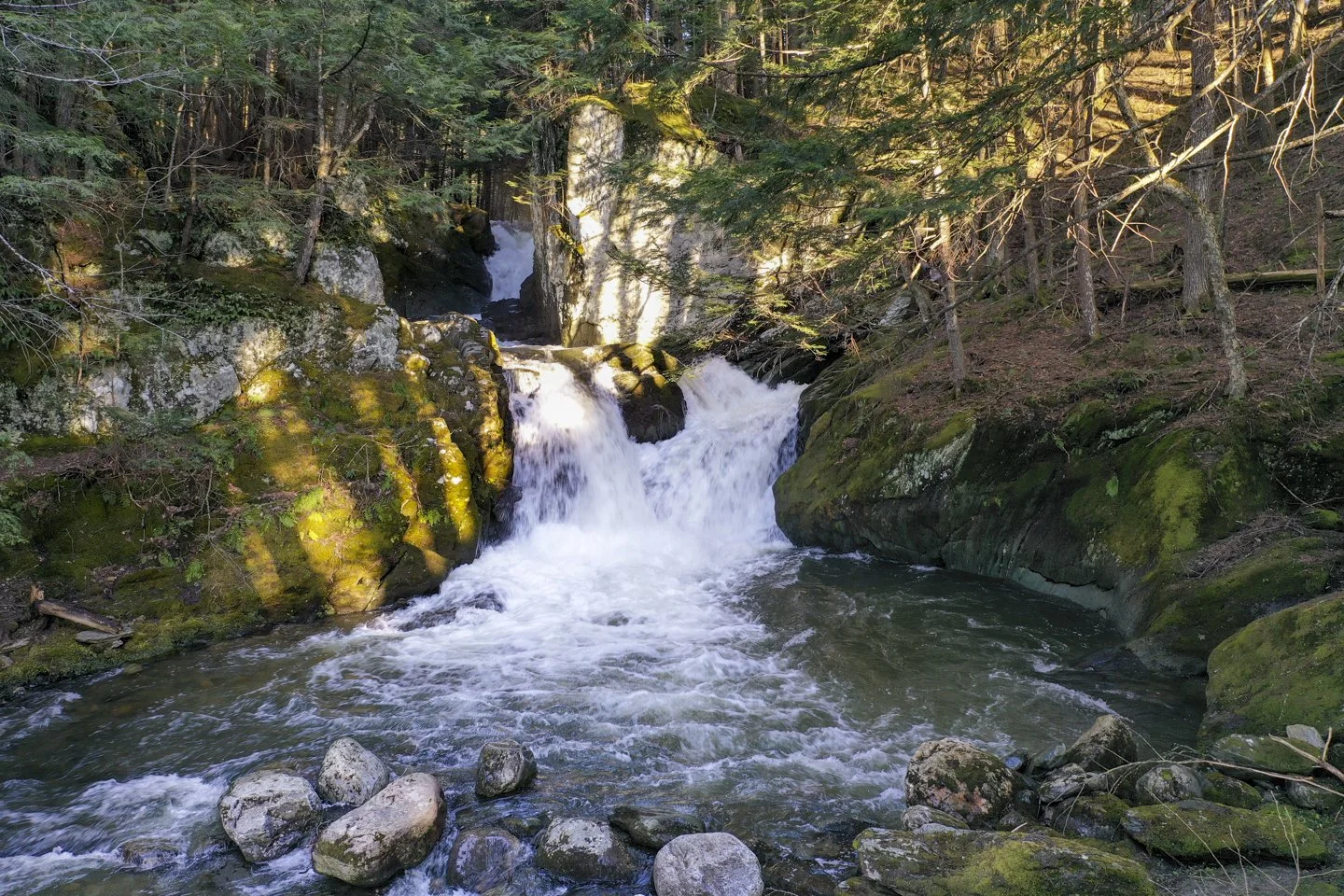 Waterfall at Madbush in VT