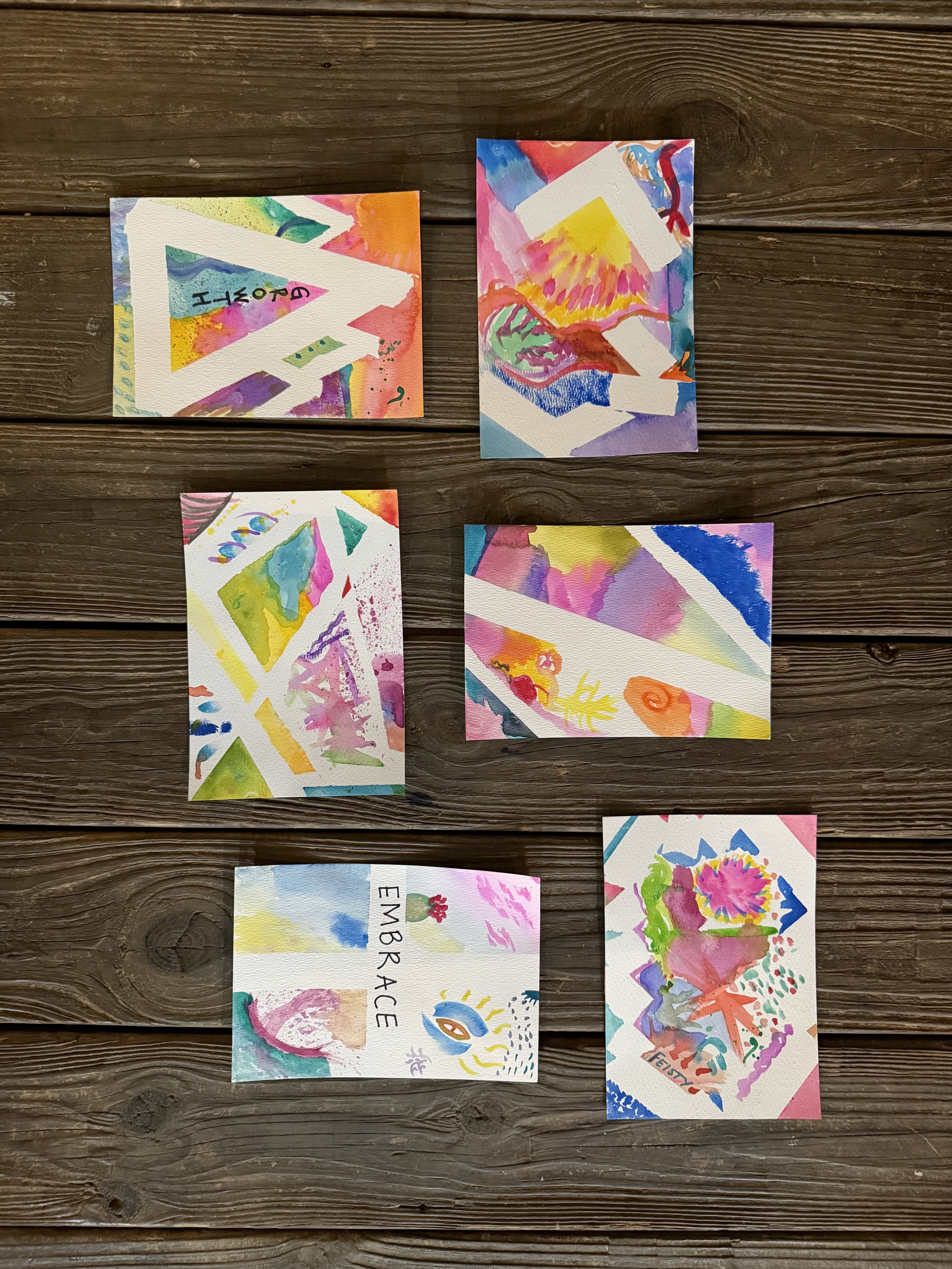 Finished Watercolor Art