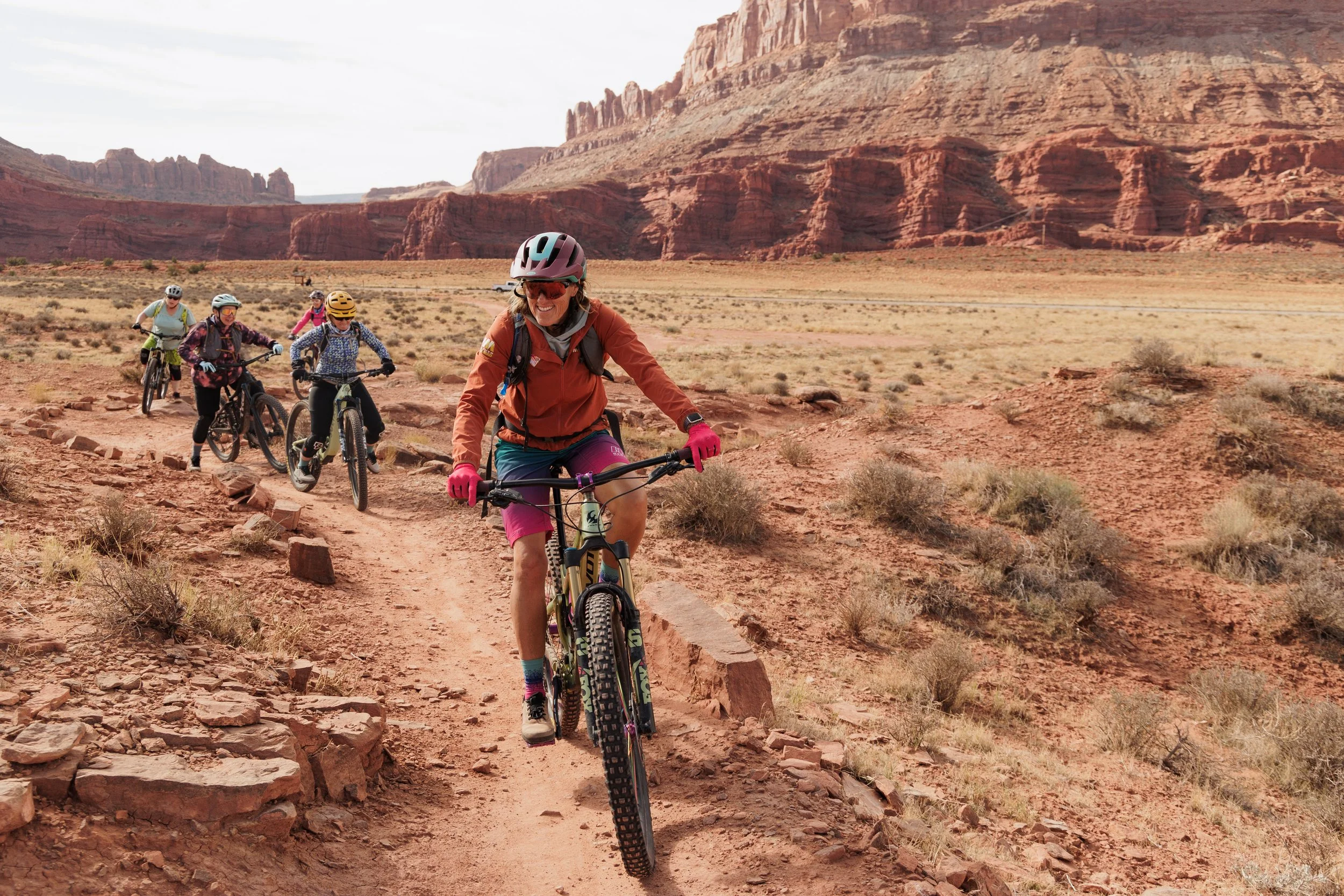 SHREDLY Retreat Group in Moab