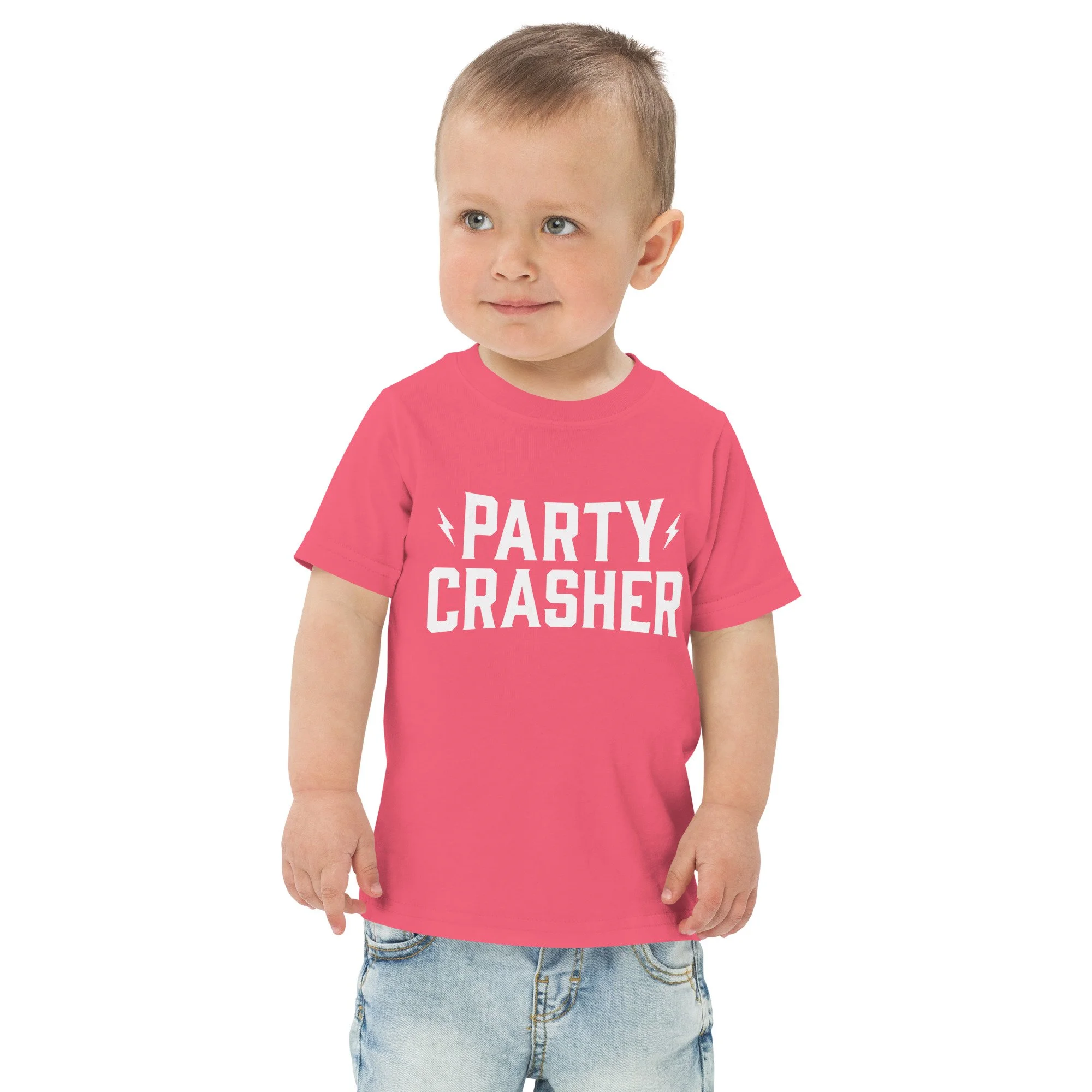 Party Crasher Toddler jersey t-shirt