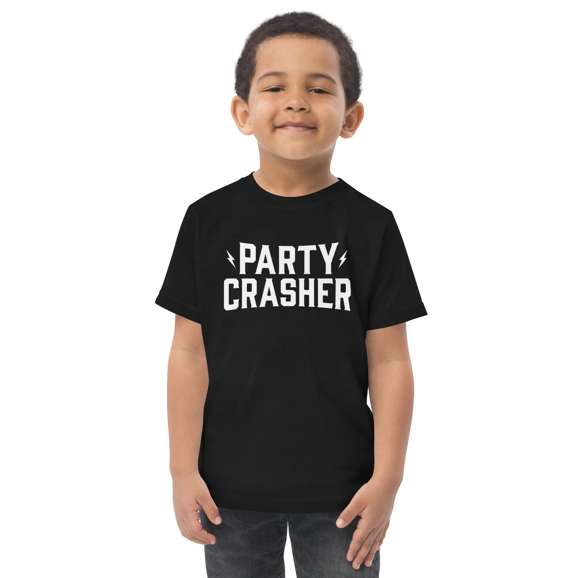 Party Crasher Toddler jersey t-shirt