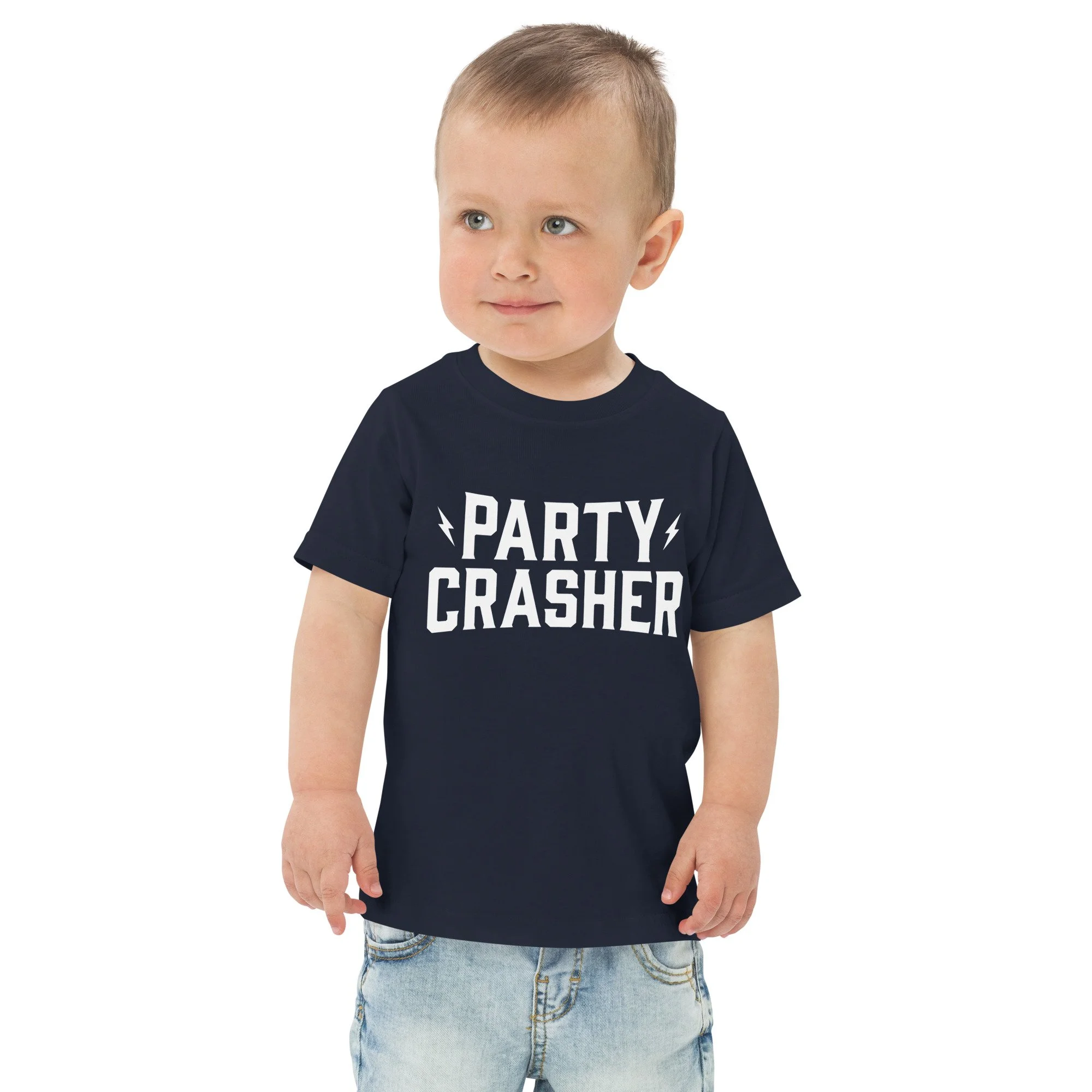 Party Crasher Toddler jersey t-shirt