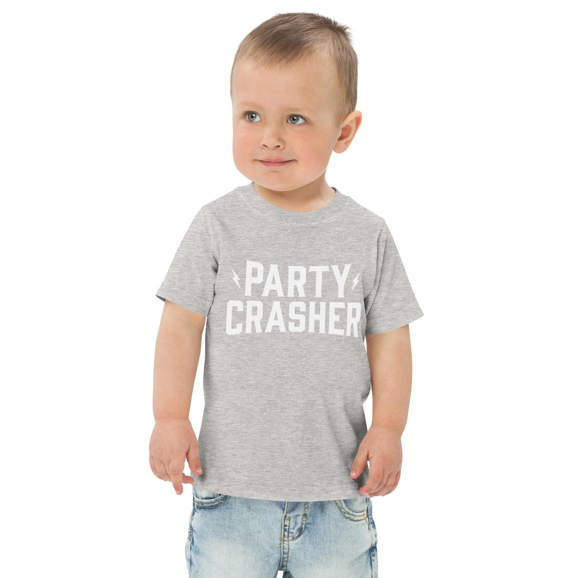 Party Crasher Toddler jersey t-shirt