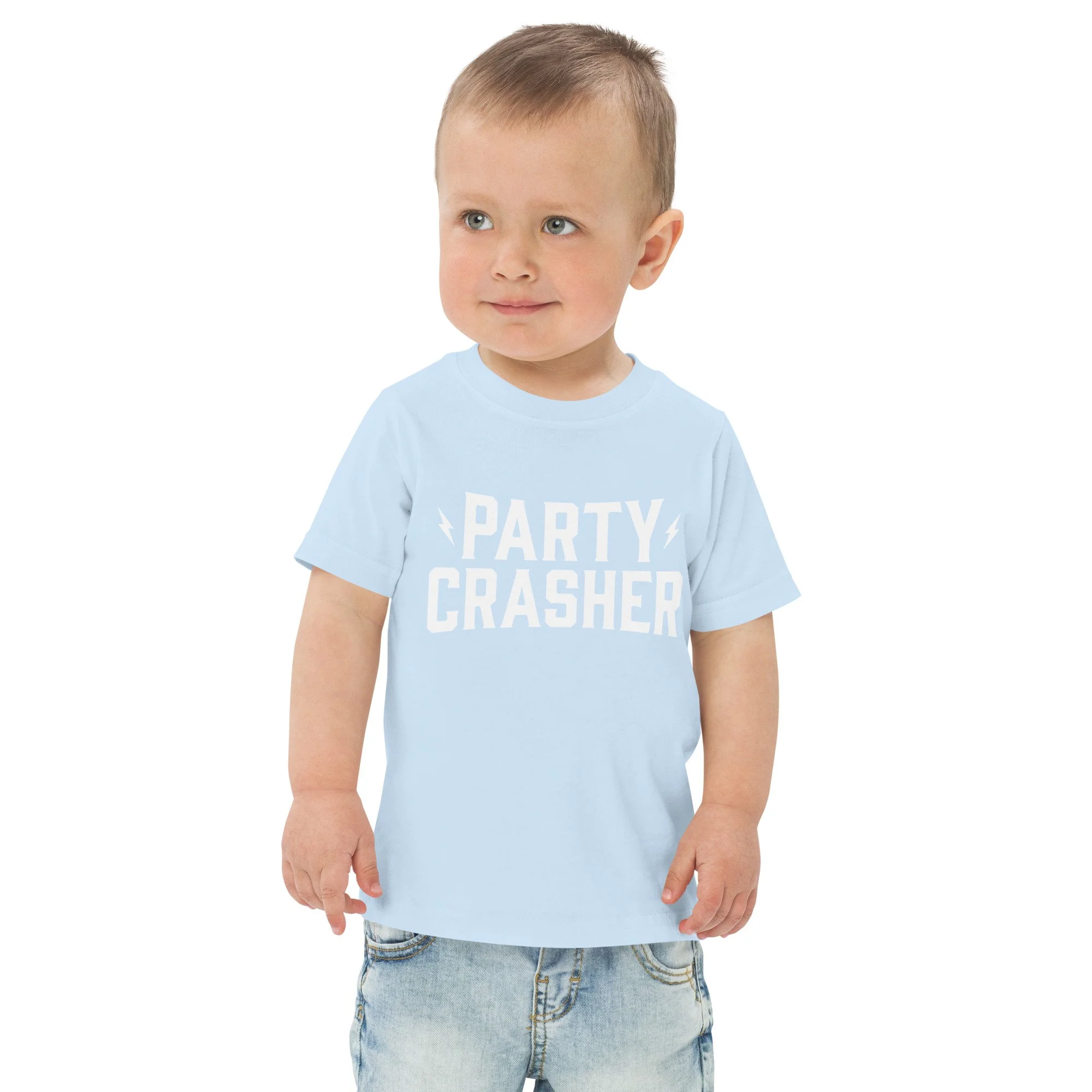 Party Crasher Toddler jersey t-shirt