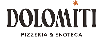 Dolomiti Pizzeria & Enoteca logo with stylized text and a small star above the 'I' in Dolomiti.