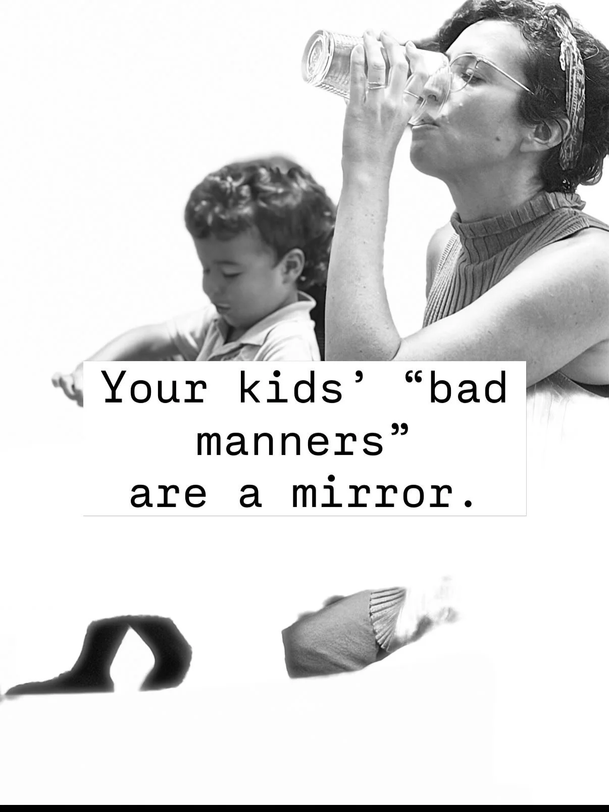 Manners aren&rsquo;t something you make your kids do.
They&rsquo;re something your kids watch you live.

And the part most parents miss is this

Kids don&rsquo;t learn respect
when you remind them to say &ldquo;please.&rdquo;

They learn it
from how 