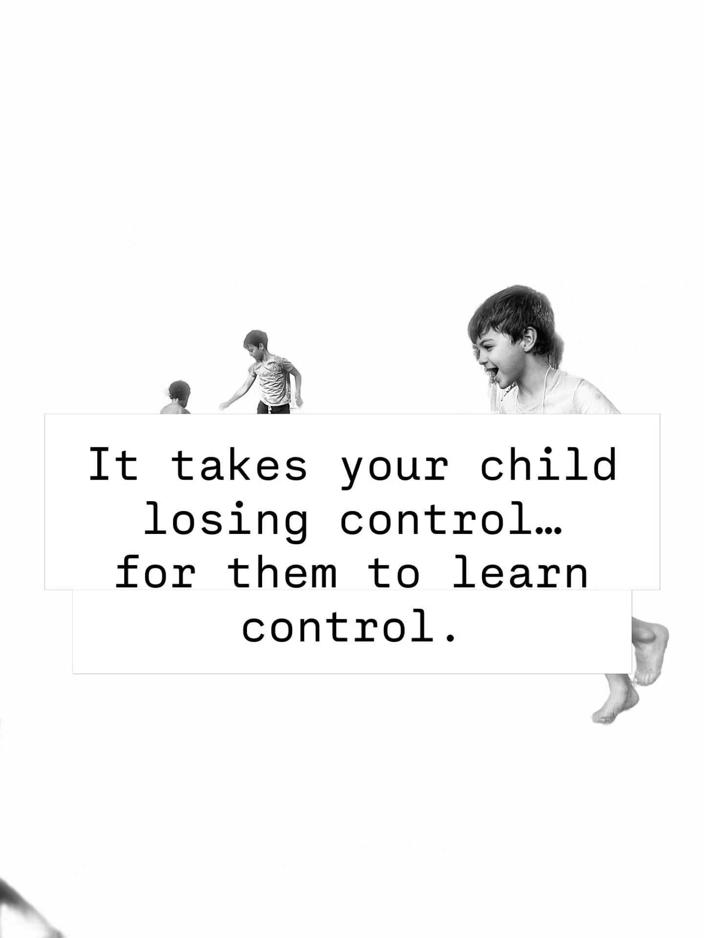 You&rsquo;re trying to stop the very thing
that teaches them.

How can they learn to regulate
if they&rsquo;re never allowed to lose control?

Save this for the next meltdown&hellip;so you remember what&rsquo;s actually happening.