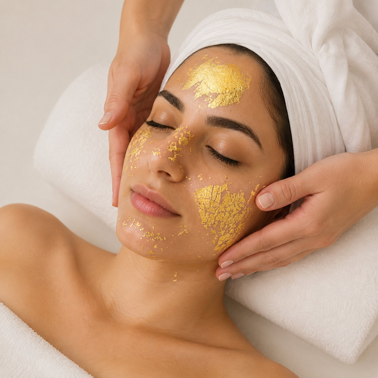 24K gold caviar facial skincera beauty
