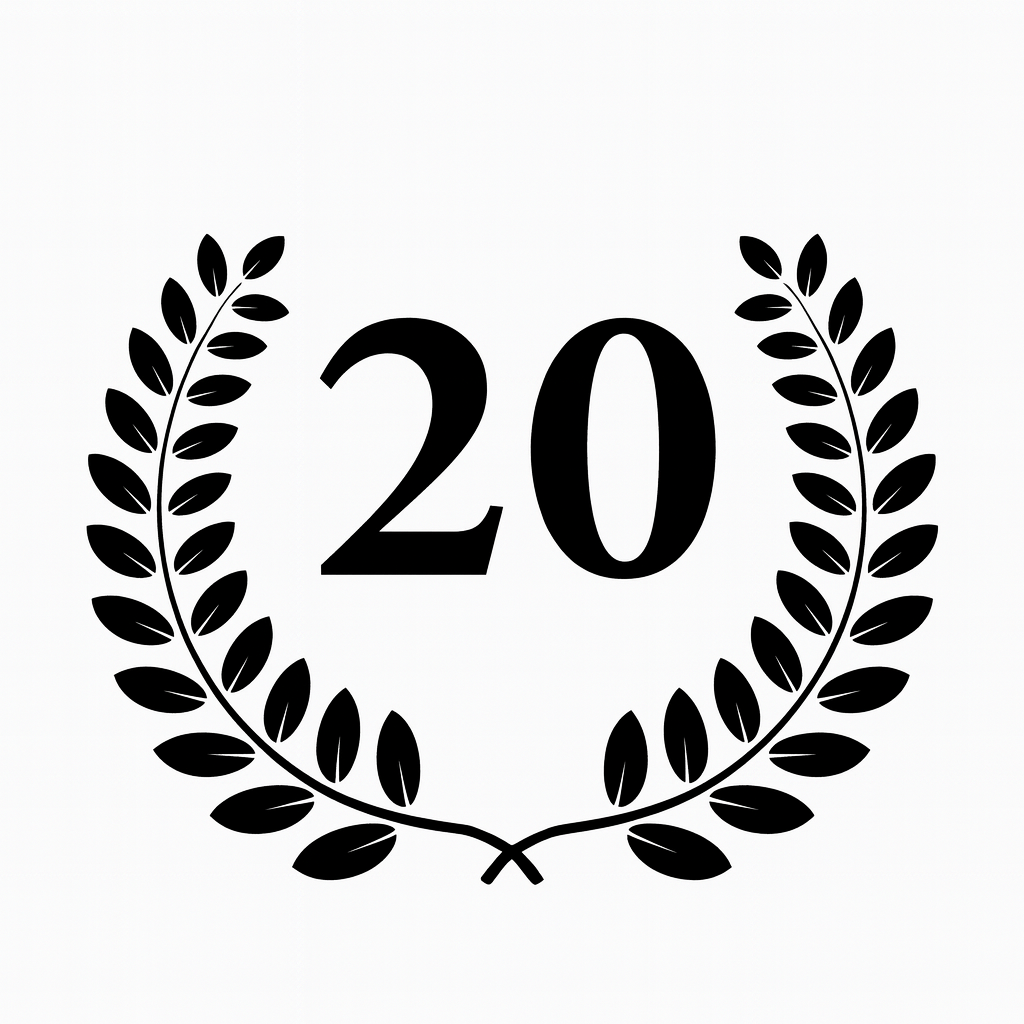 20 anos de experiência