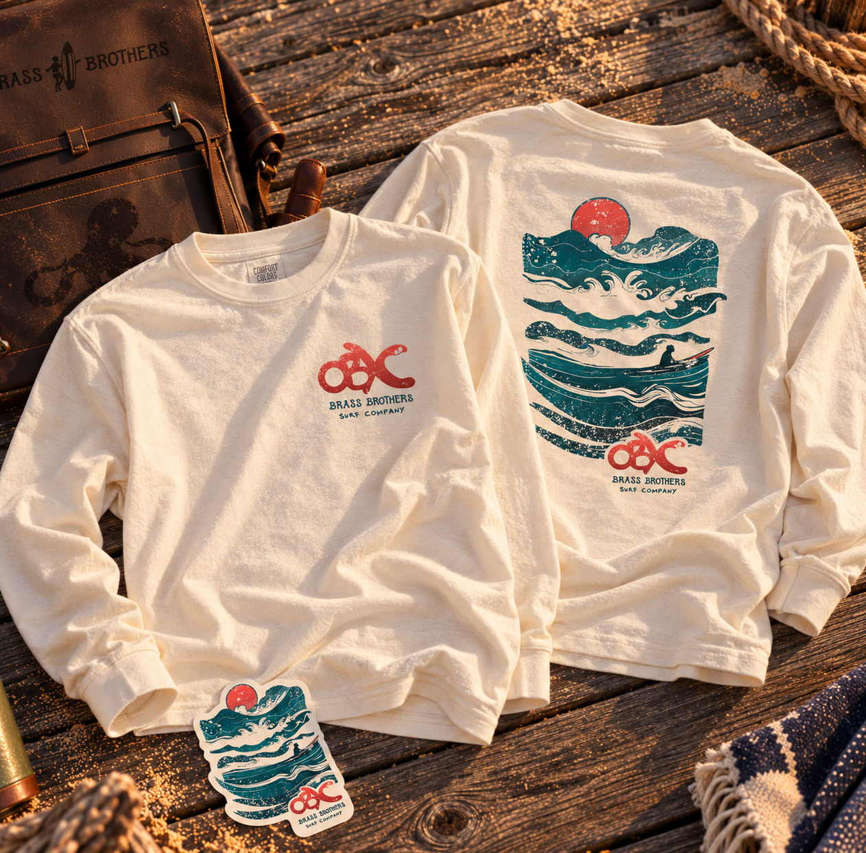 OBX Wave Slider Long Sleeve Tee, $38, Buy Now