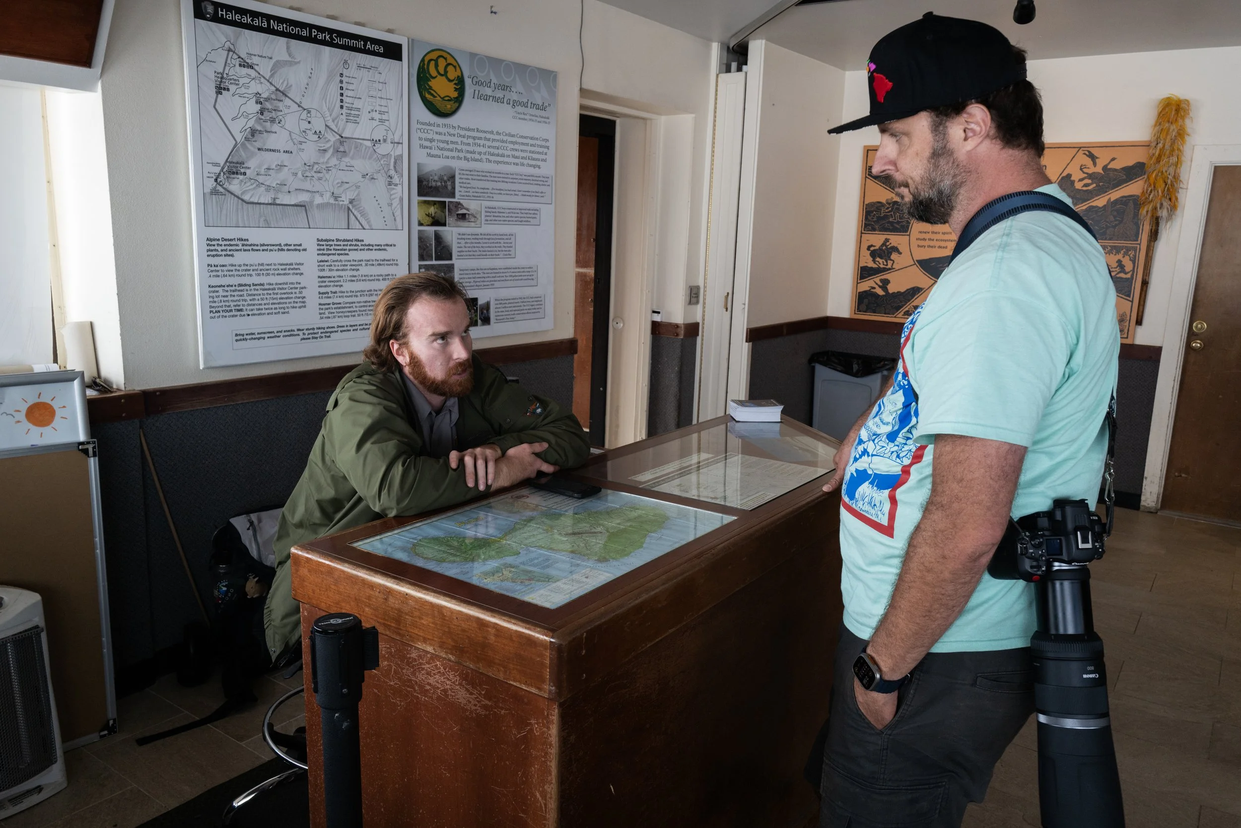 My brother at the summit VC