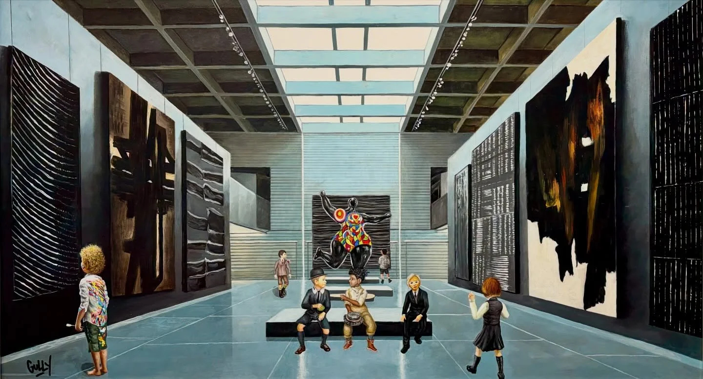 Soulage Museum by Gully
Acrylic on canvas
67 x 120 cm
New piece available 

#art #artwork #contemporaryart #museum #canvas