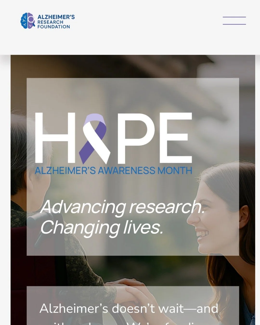 A New Look, Same Mission: Advancing Alzheimer&rsquo;s Research Our redesigned website is live! 🧠✨ Explore how your support fuels groundbreaking research, empowers young scientists through our NeuroScholar program, and helps move us closer to a cure.