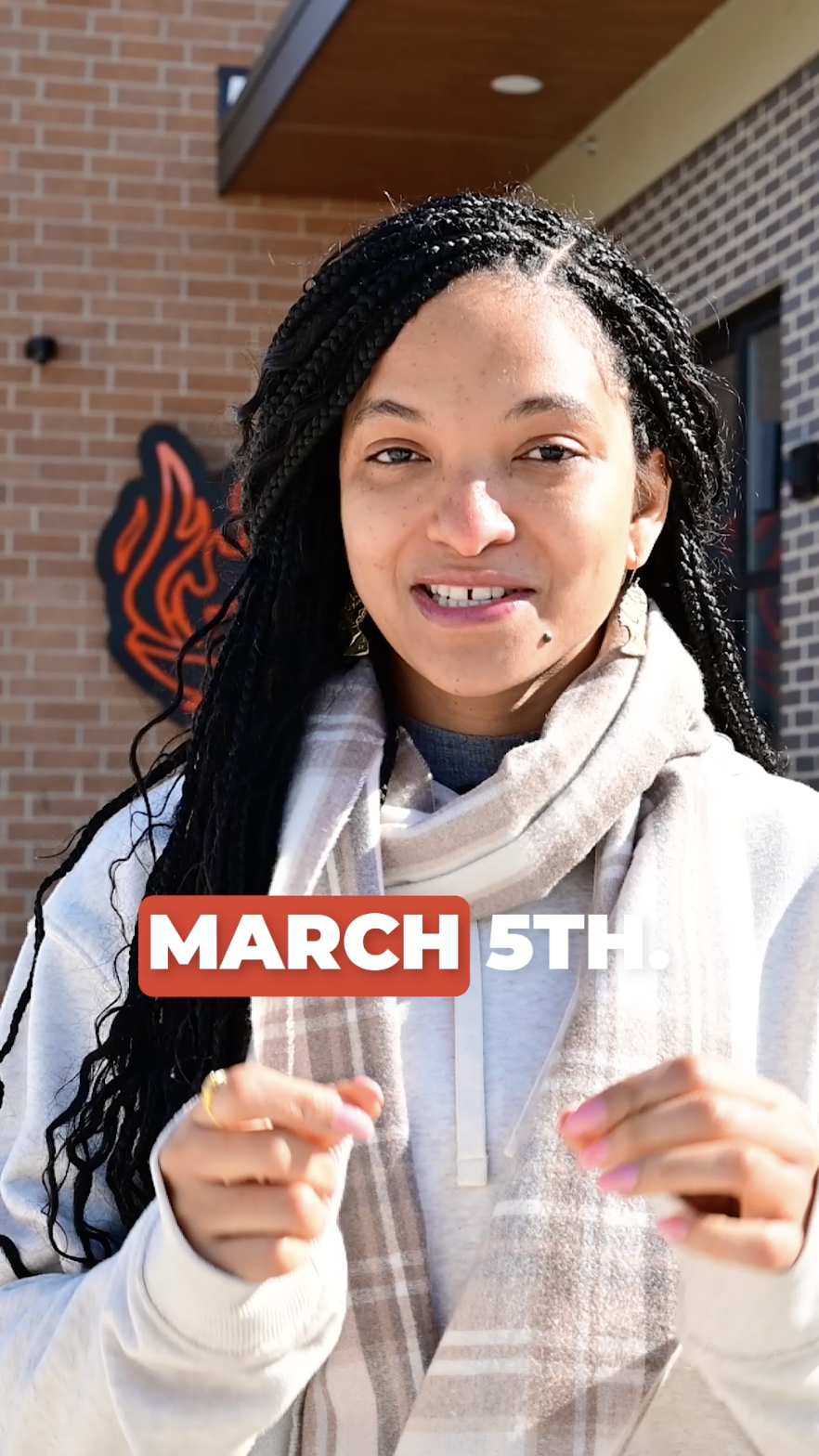 We're Soft Opening on March 5th