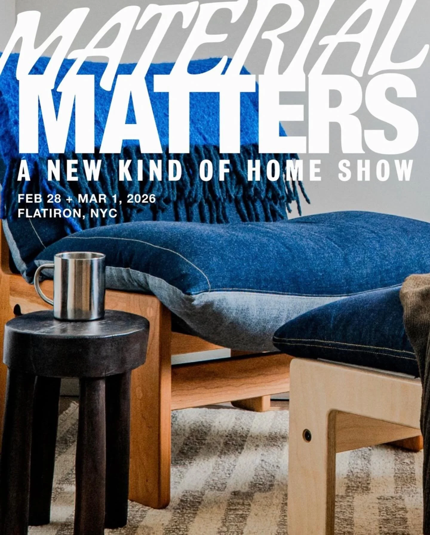 See you there!! And we&rsquo;ll be bringing this STAK lounge chair along. (We&rsquo;ll be bringing a couple others, too.) Special discount for orders placed at the show. 

Tickets are limited! 
Get yours now at: https://materialmatters.world