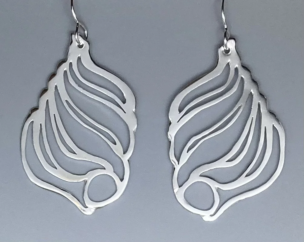 Wasp Nest Earrings, Variation II