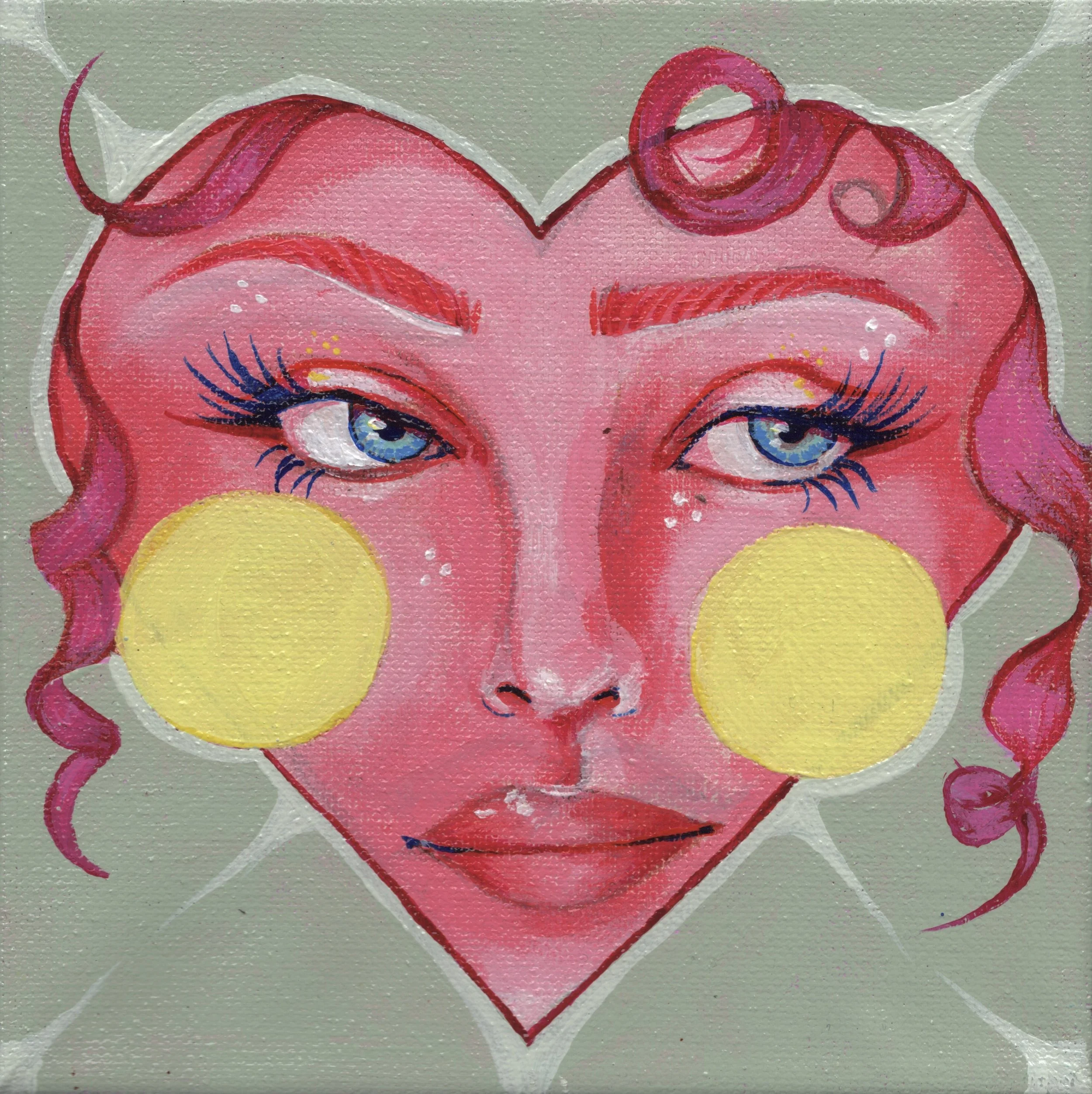 Pink Twin Print