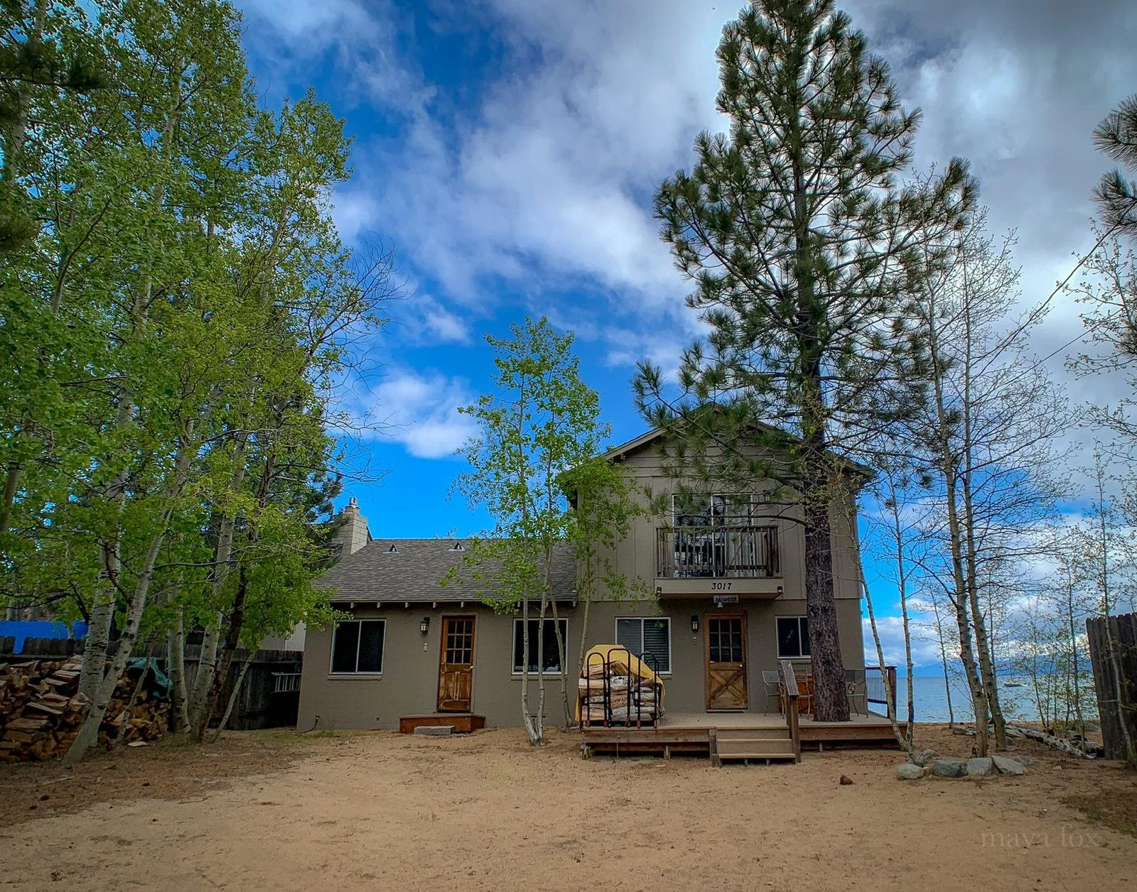 View of our Cabin on Arrival