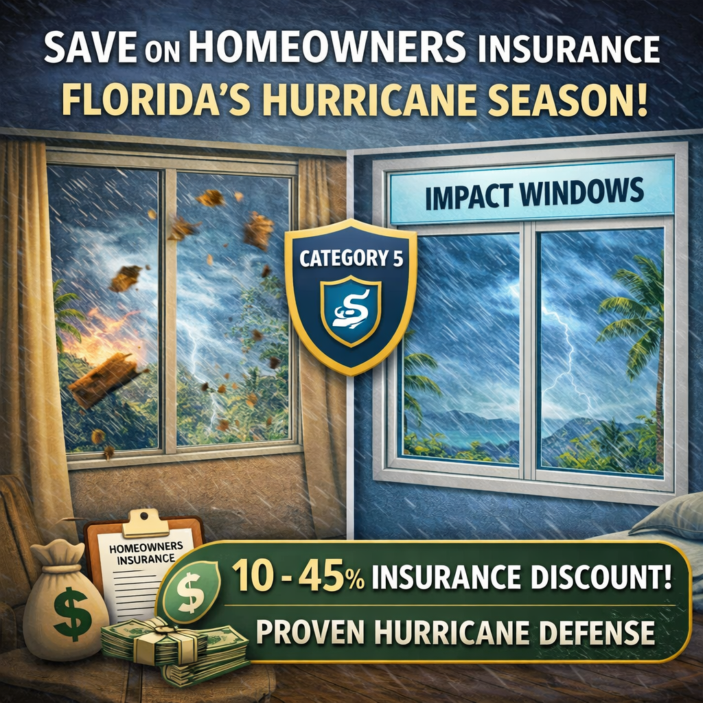 Unlock Big Insurance Savings with Impact Windows in Florida – What Homeowners Need to Know
