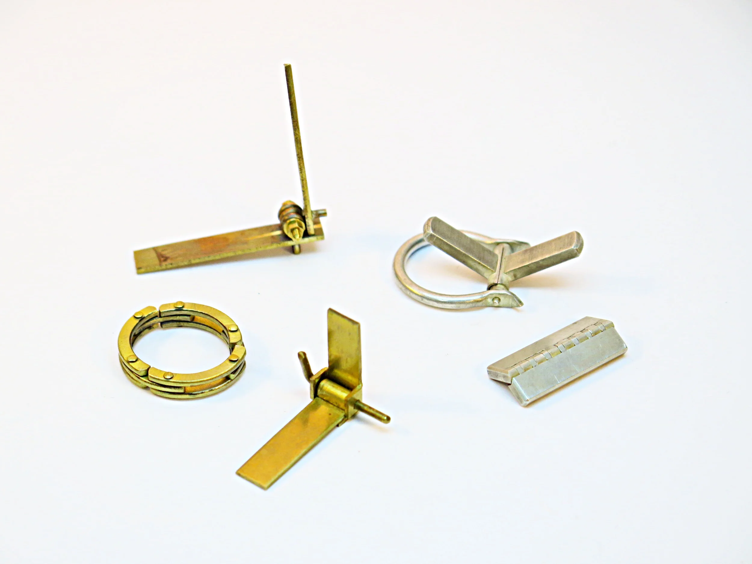 Hinges, Mechanisms & Screws