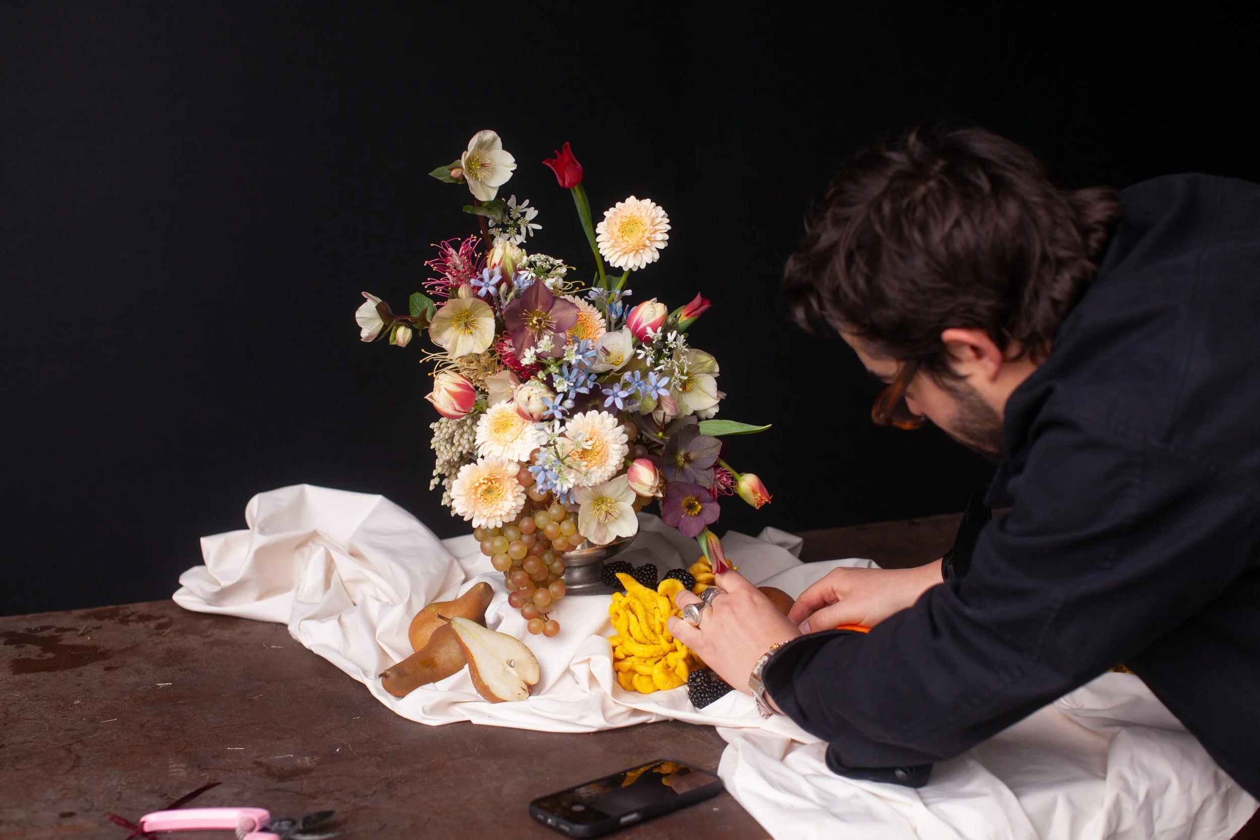 Dutch Still Life with C. Franklin Design 