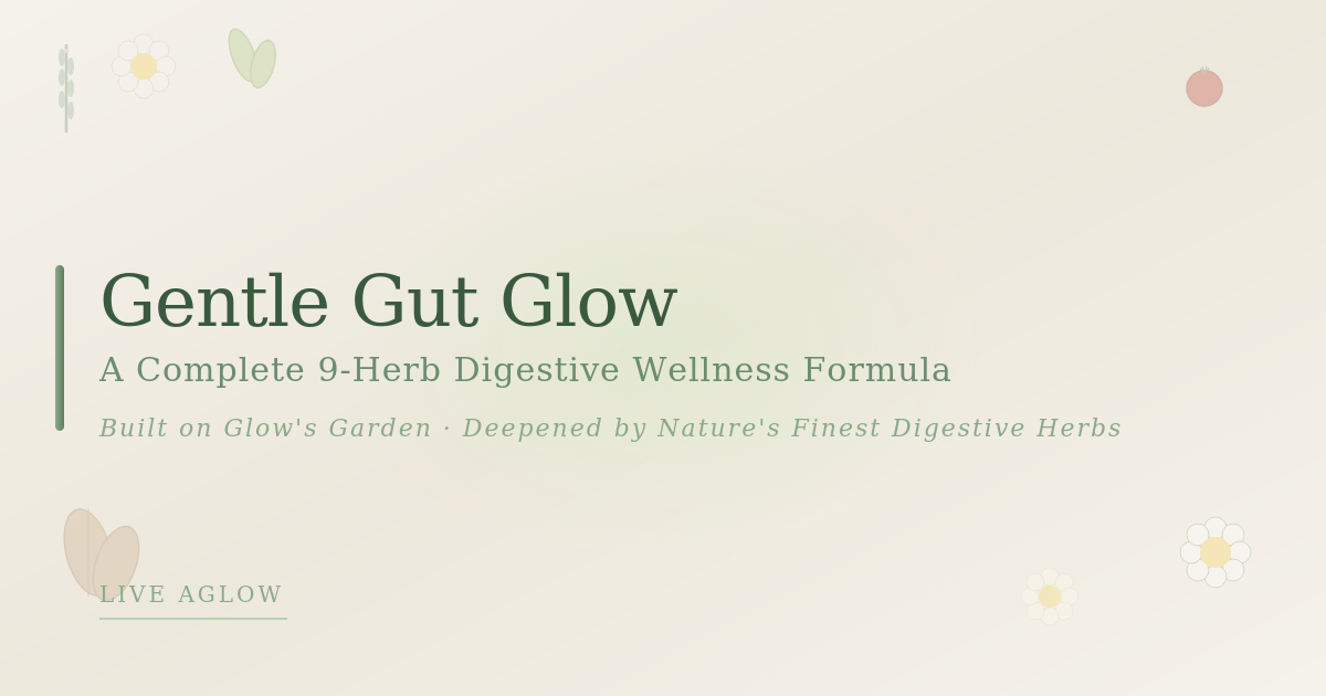 Gentle Gut Glow: The Complete Digestive Wellness Blend You've Been Waiting For
