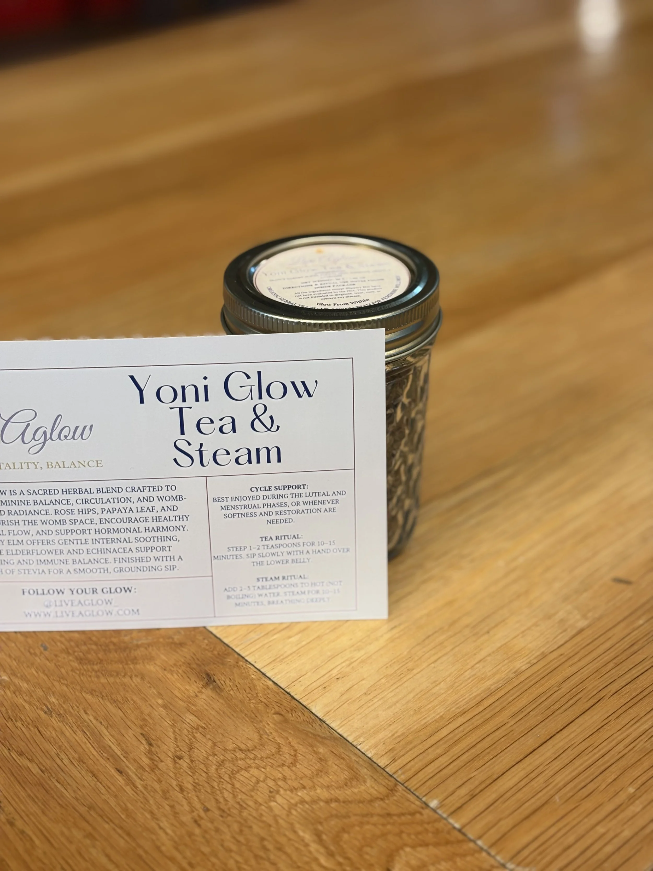 Yoni Glow Tea & Steam