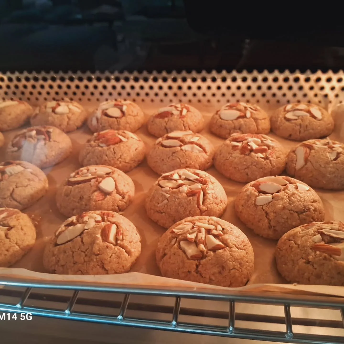 When the kitchen is filled with the sweet aroma of Almond cookies..ohhh irresistible

#almondcookie #hyderabadbaker #mybettercookiez #hyderabadfoodieclub #cookielovers🍪 #homebakedwithlove❤️