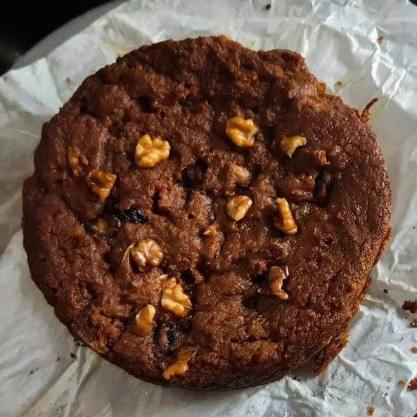 Happy World Baking Day everyone.. This was the first ever baking experiment of mine..eggless whole wheat jaggery cake with lots of Dryfruits..plum cake type..eventhough you couldn't find much as topping, there were lots inside the cake.. it was delic