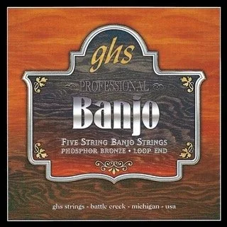 GHS Phosphor Bronze 5-String Banjo Strings