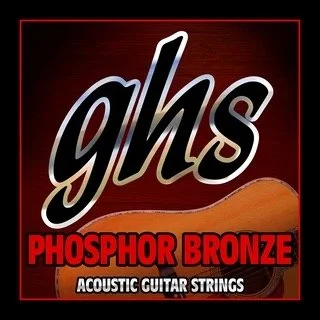 GHS Phosphor Bronze Acoustic Guitar Strings Set