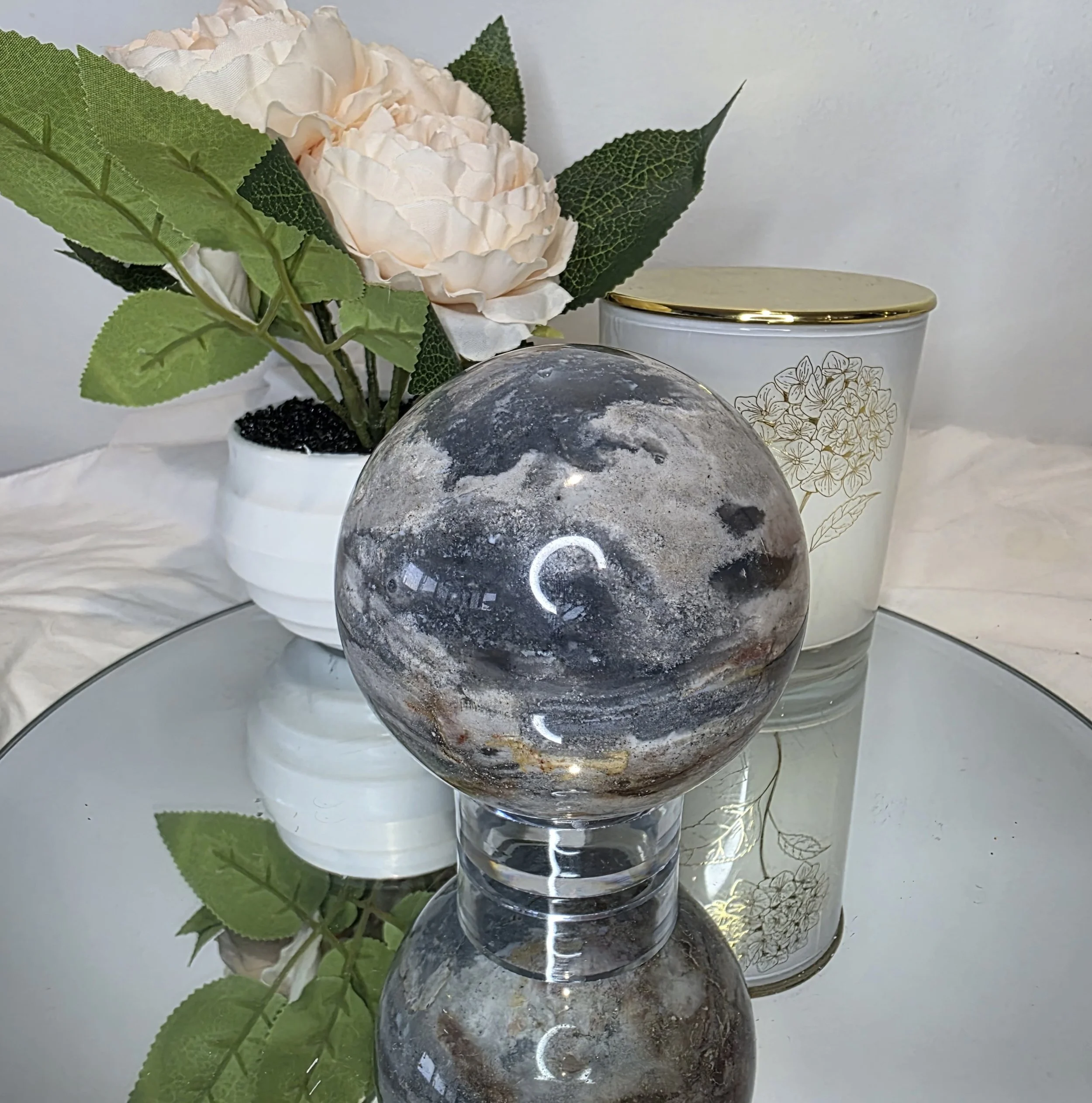 Ocean Jasper sphere