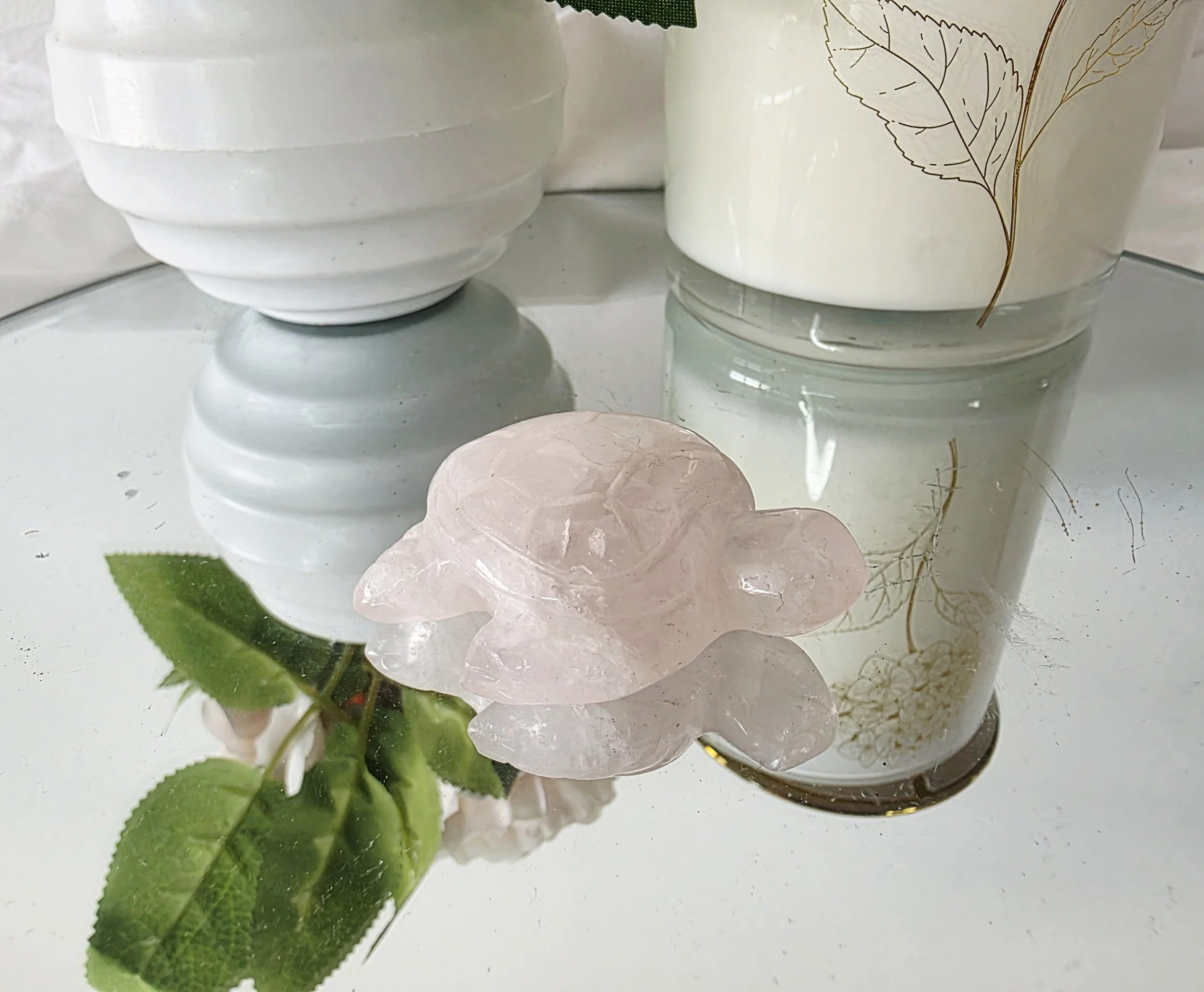 Rose Quartz turtle