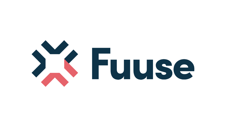 The Fuuse logo with a geometric symbol on the left and the word 'Fuse' in dark blue text on the right.