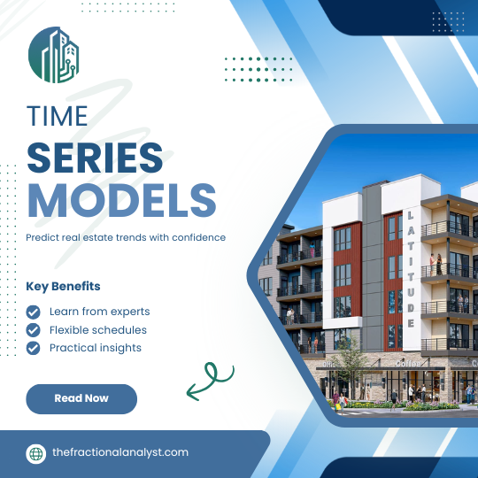 Time Series Models for Real Estate Forecasting