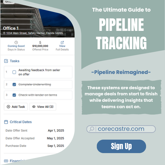 Pipeline Tracking for CRE: Ultimate Guide