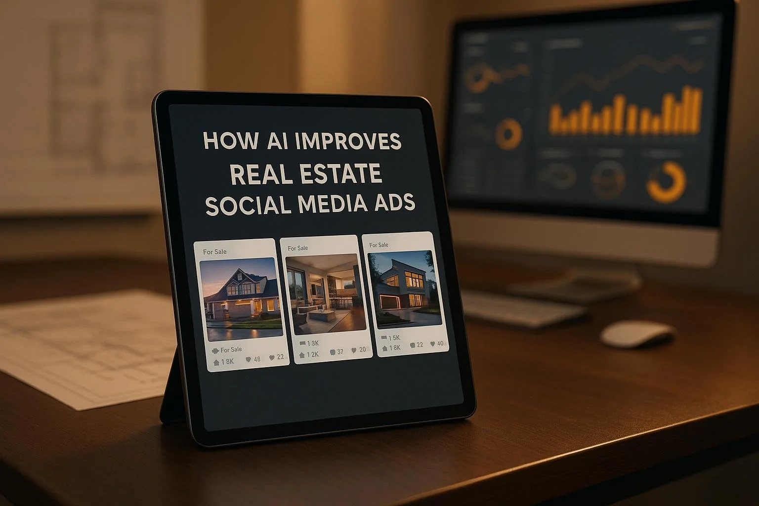 How AI Improves Real Estate Social Media Ads