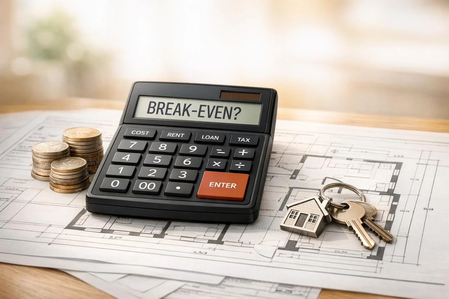 Real Estate Break-Even Calculator