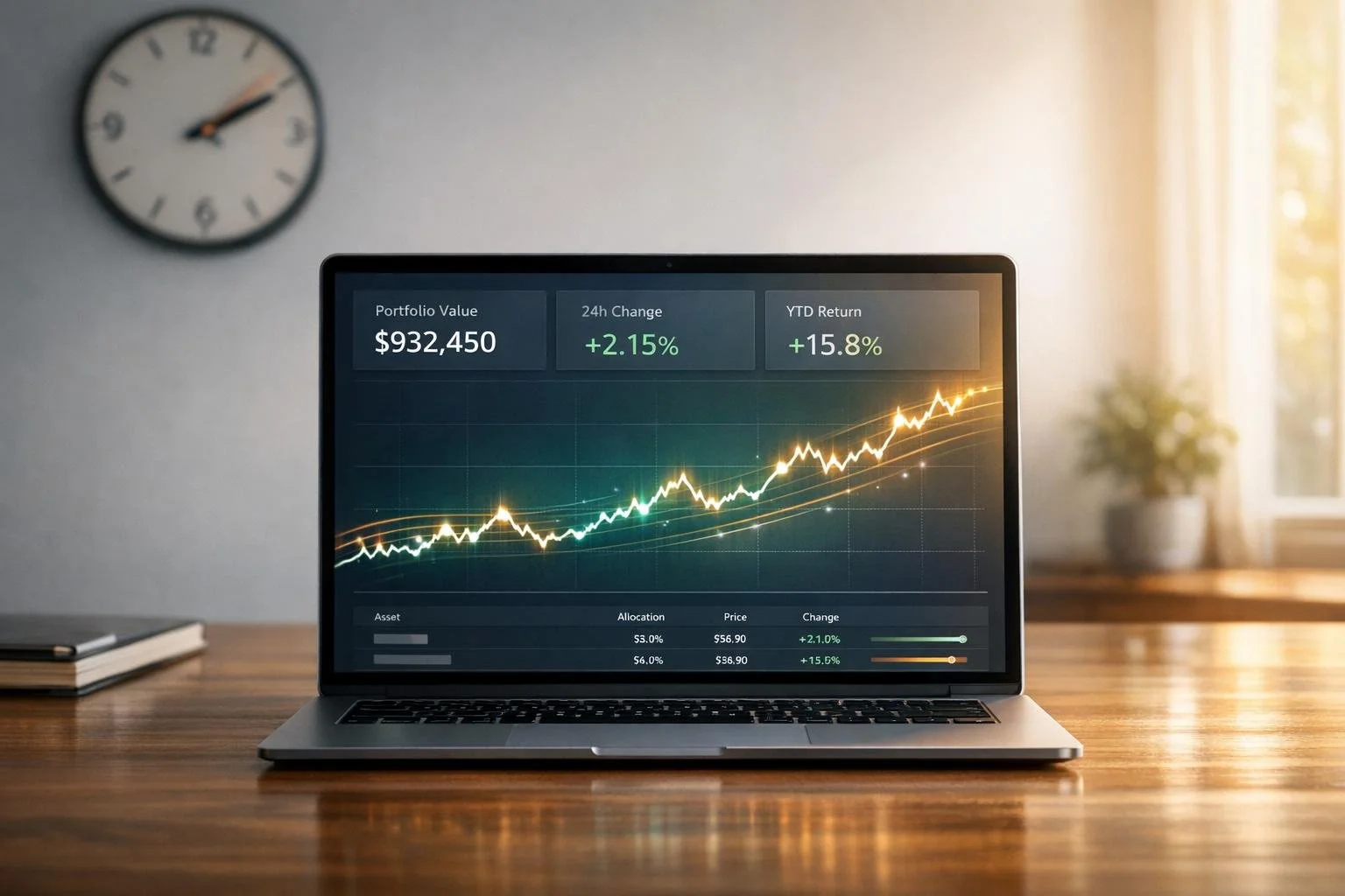 Real-Time Data in Custom Portfolio Reports