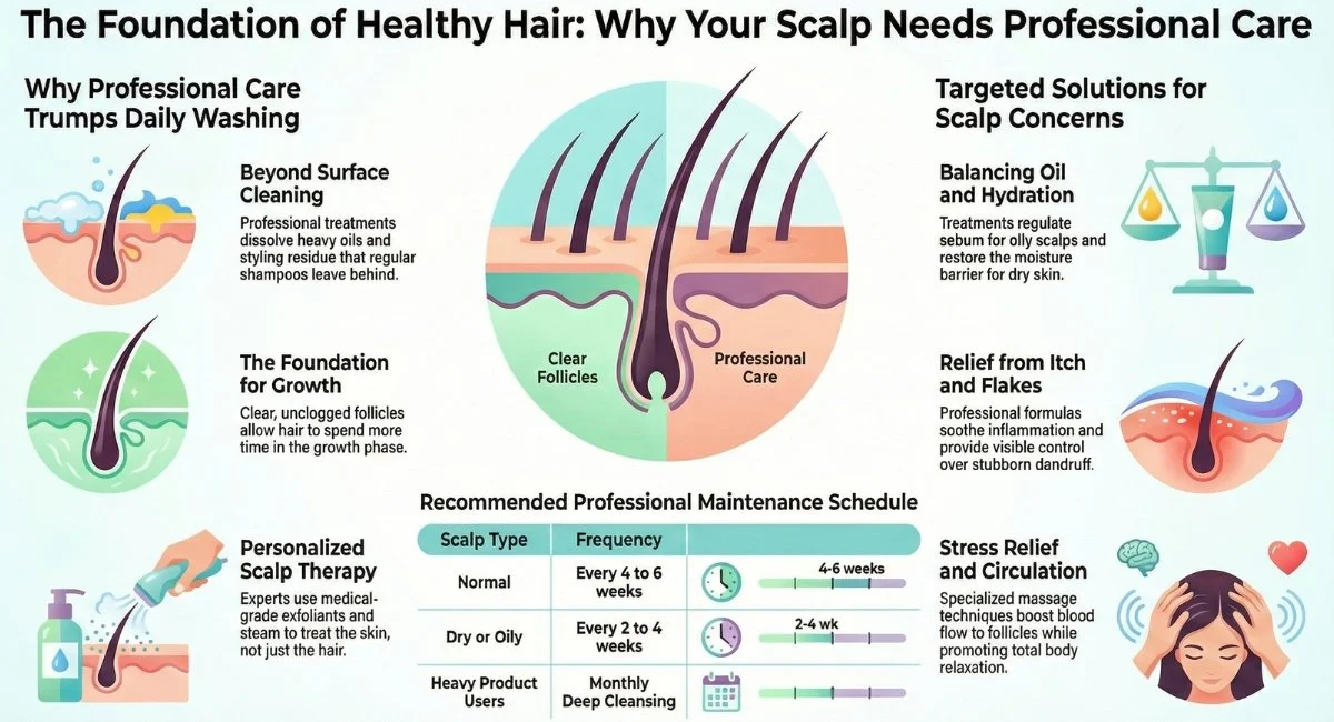 Benefits of Professional Scalp Treatments and Why You Should Try One