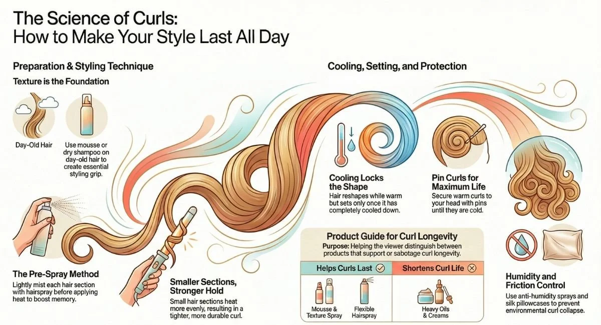 How to Make Curls Last Longer | Salon-Approved Tips