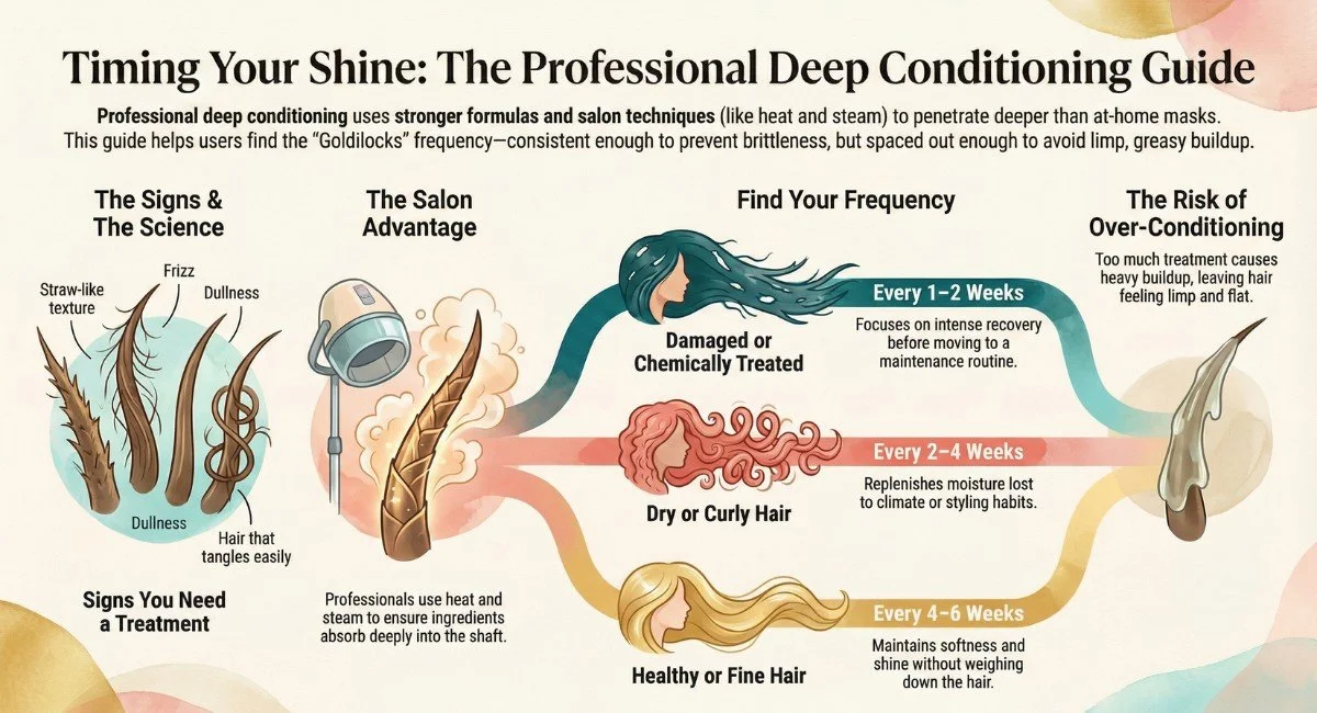 How Often Should You Get a Professional Deep Conditioning Treatment?