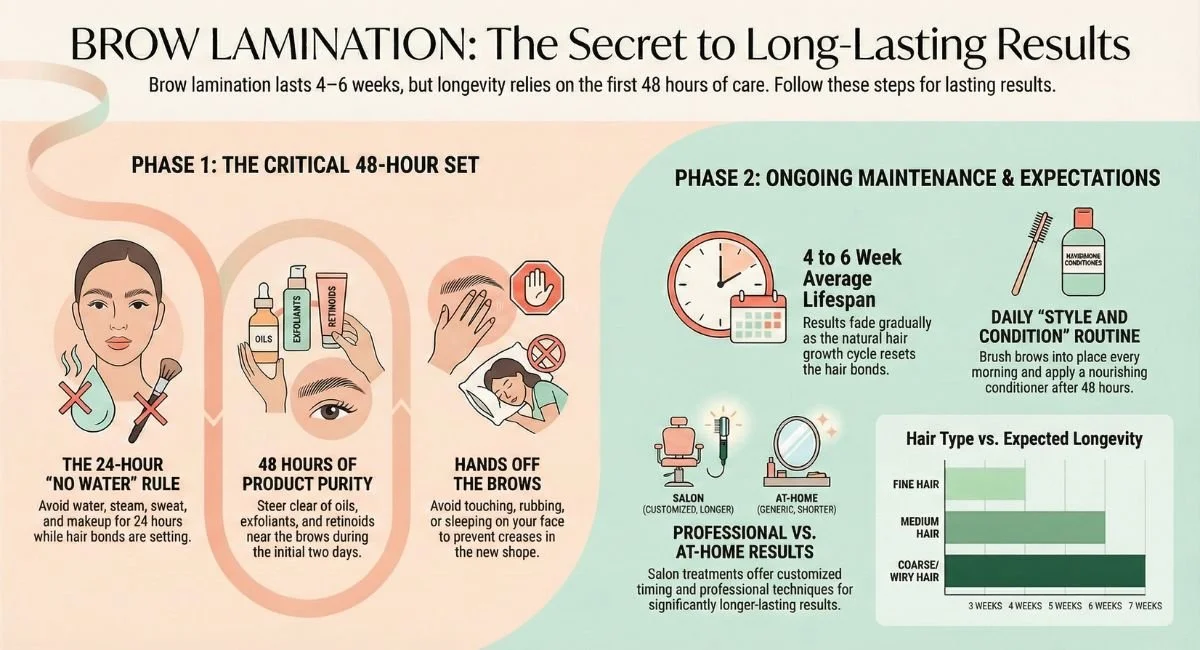 Why Your Brow Lamination Didn’t Last | Make Results Last Longer